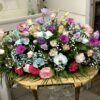 Dessus de cercueil fleurs variées – Image 8