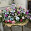 Dessus de cercueil fleurs variées – Image 7