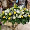 Dessus de cercueil fleurs variées – Image 4