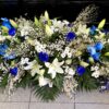 Dessus de cercueil fleurs variées – Image 2